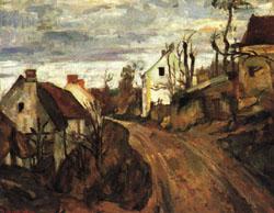 Paul Cezanne Village Road oil painting image